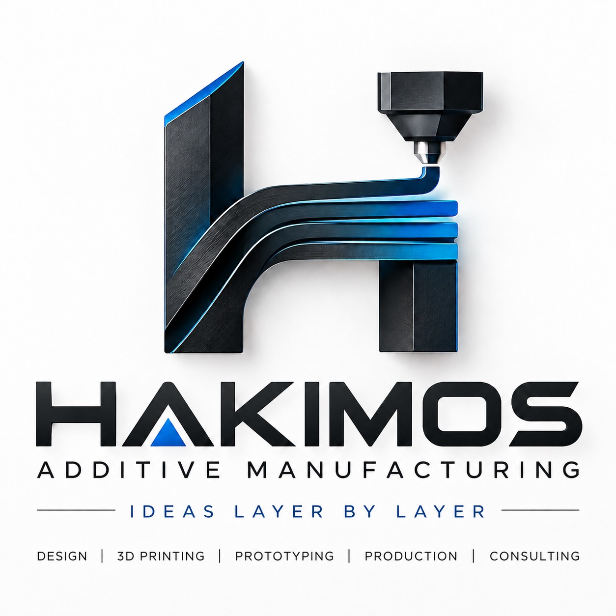 Hakimos Additive Manufacturing logo